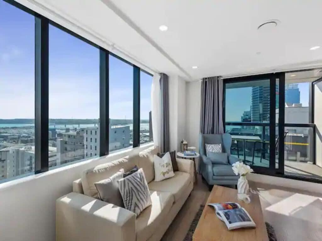 Апартаменты Just Opposite To Sky Tower , 2 Bed 2 Bath In Cbd Окленд Экстерьер фото